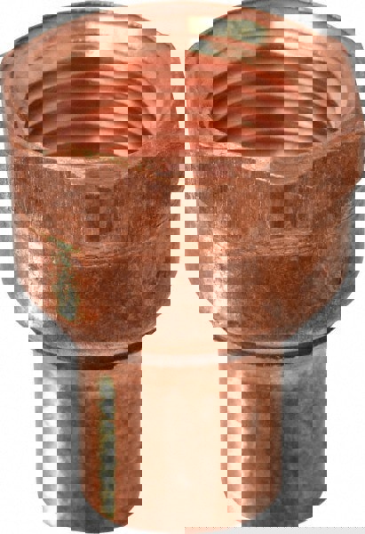 Wrot Copper Pipe Adapter: 3/8